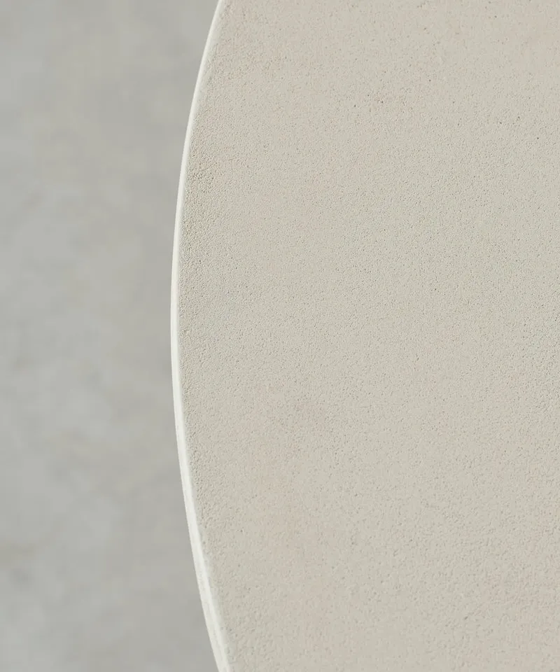 Mesa de Comedor Redonda en Microcemento Ethel