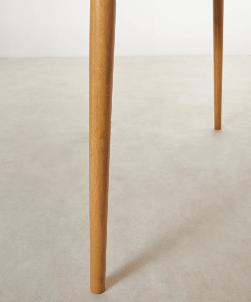 Mesa de comedor de madera rectangular Valeria (120 cm)