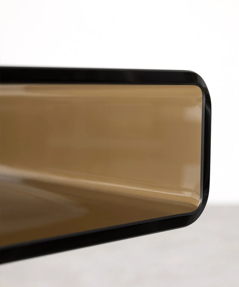 Mesa Auxiliar de Cristal Templado Saura