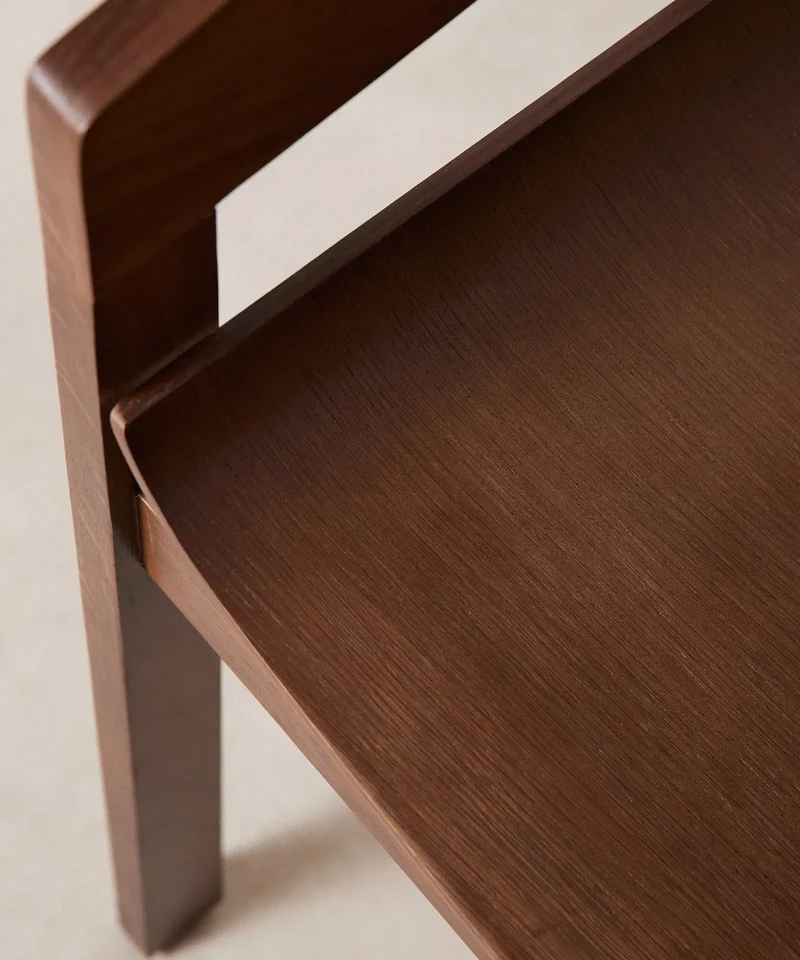 Silla de comedor en Madera con Reposabrazos Bella