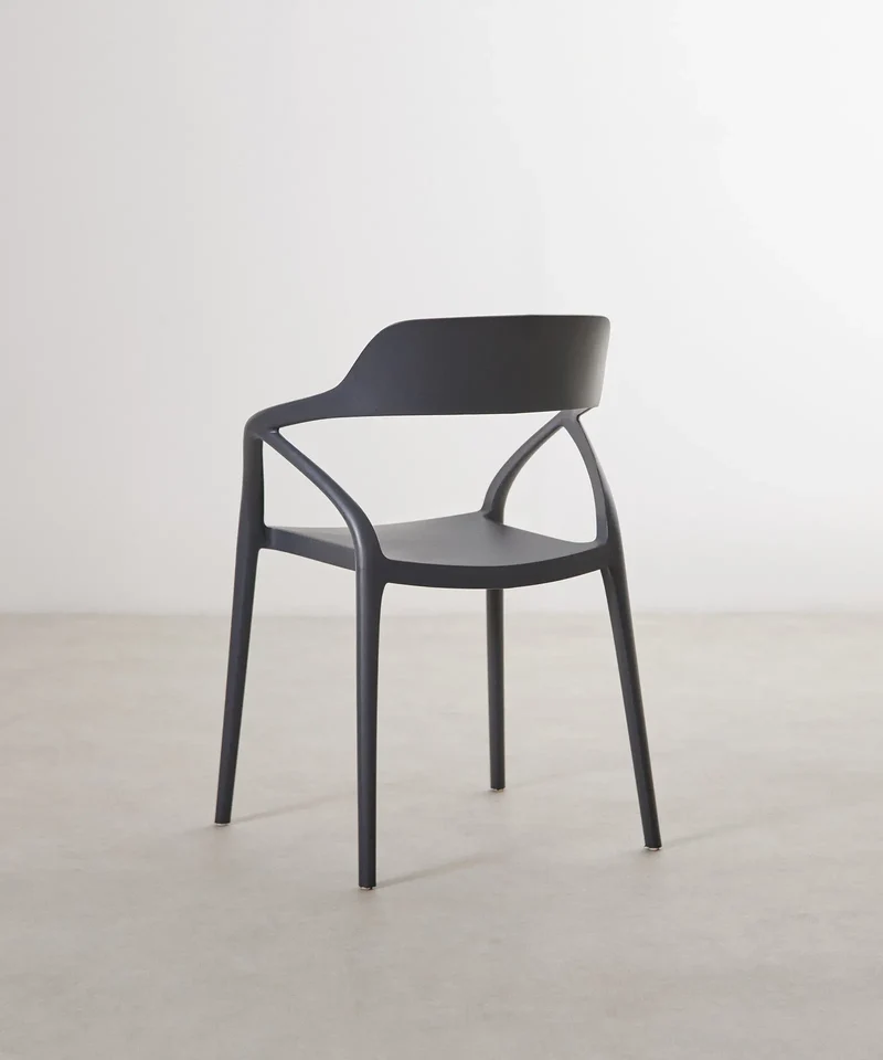 Silla de Polipropileno con Reposabrazos Grace
