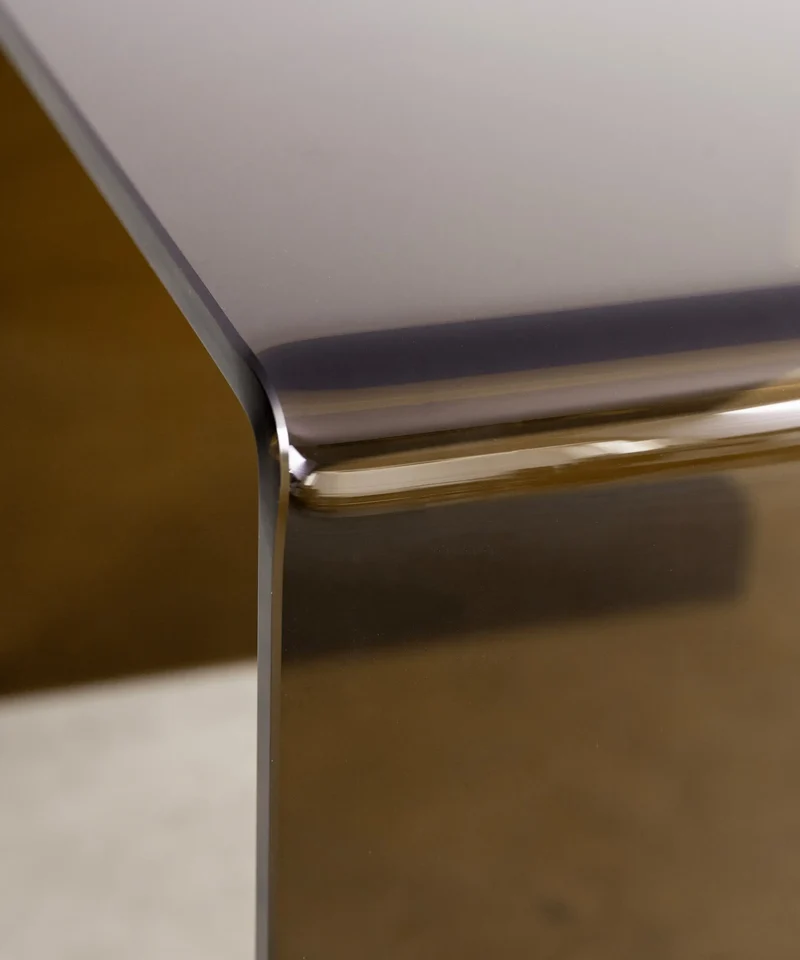 Mesa de Cristal Templado Jolene (63x50 cm)