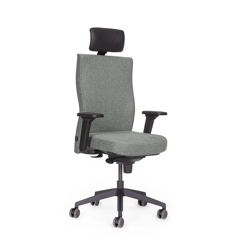 Ergonomischer Bürostuhl lento Genesis | mit Kopfstütze & Armlehnen