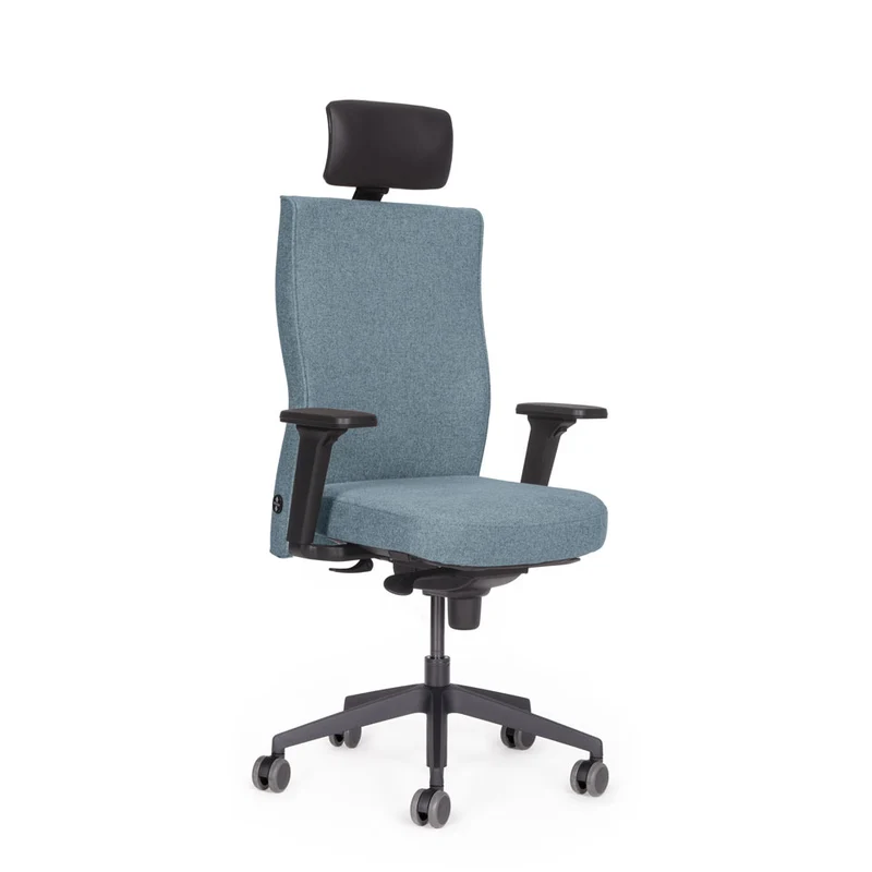 Ergonomischer Bürostuhl lento Genesis | mit Kopfstütze & Armlehnen