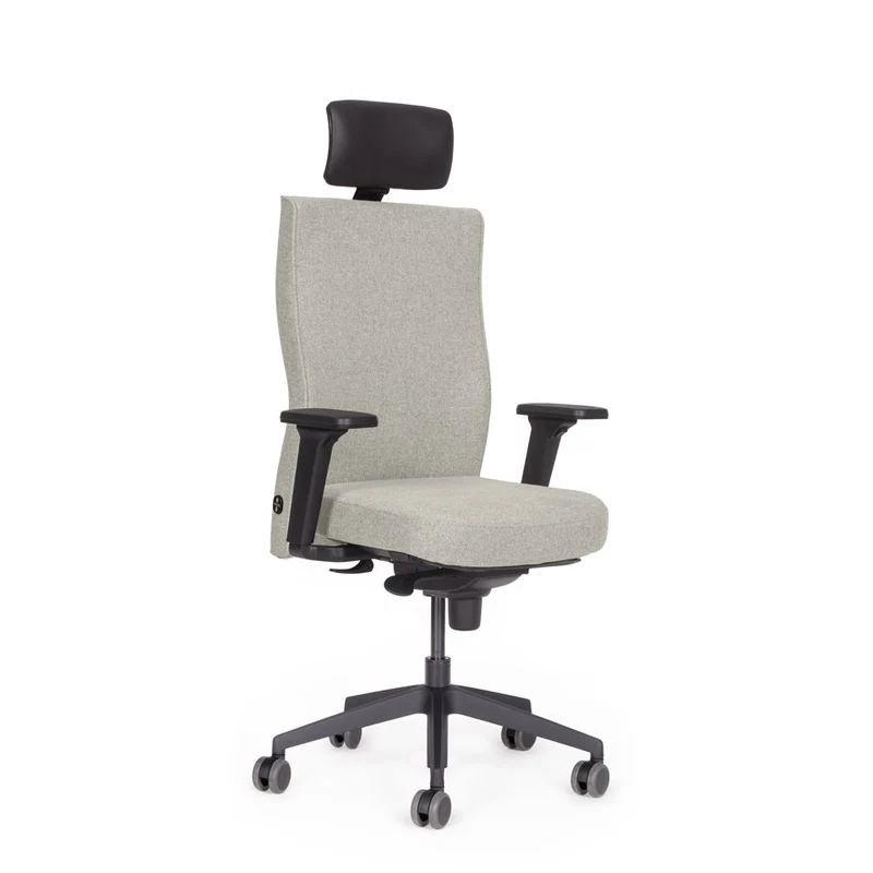 Ergonomischer Bürostuhl lento Genesis | mit Kopfstütze & Armlehnen