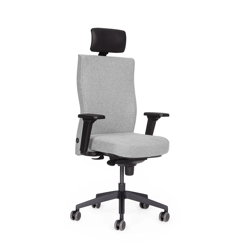 Ergonomischer Bürostuhl lento Genesis | mit Kopfstütze & Armlehnen