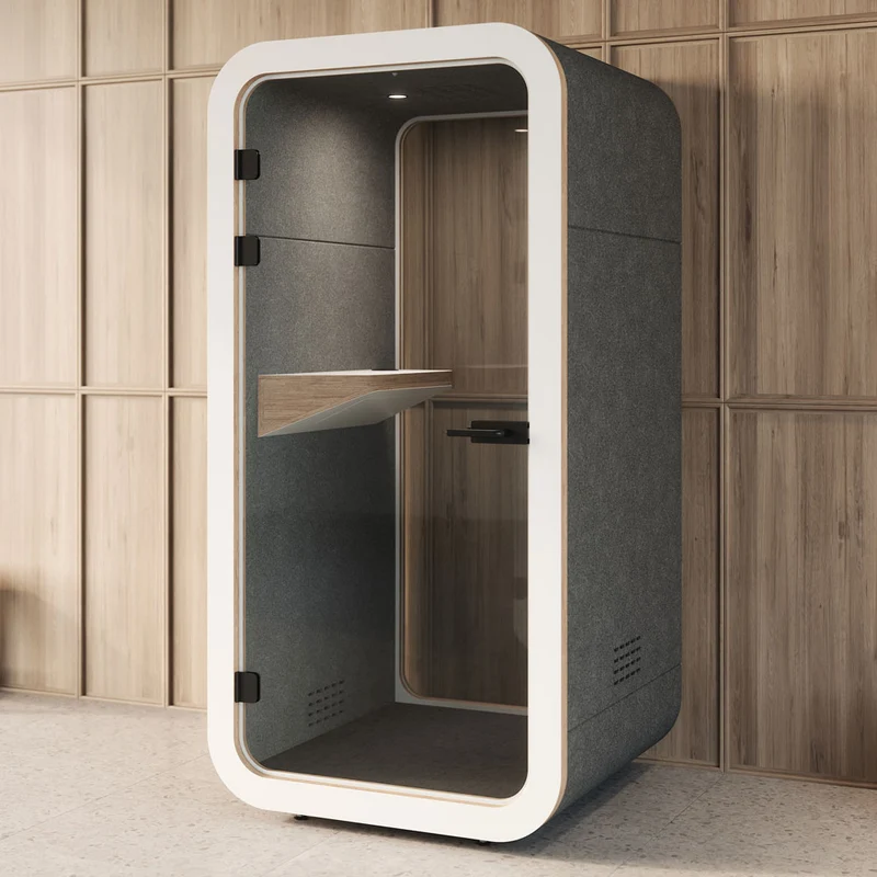 YOS A1 Cube Telefonbox | Telefonzelle | Akustikbox für Dein Büro | Silentroom