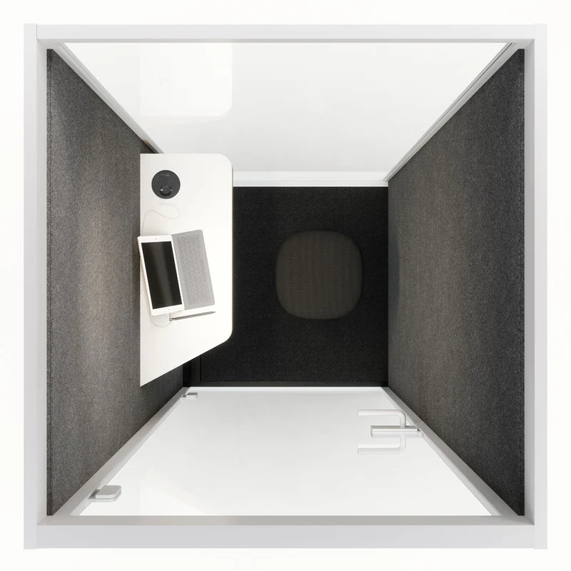 YOS A1 Telefonbox | Telefonzelle | Akustikbox für Dein Büro | Akustiklösung