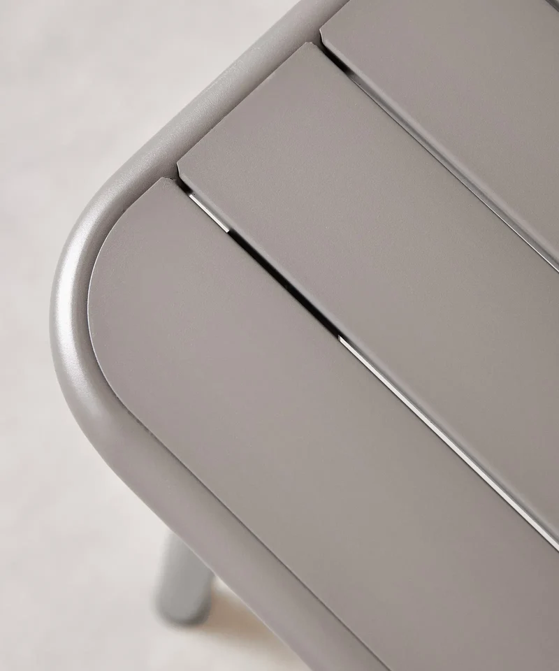 Mesa exterior de metal alargada Sora (140x70 cm)
