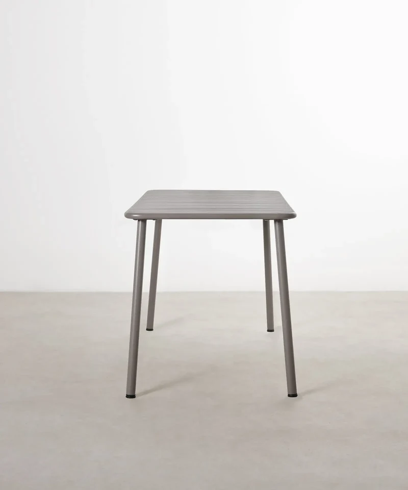 Mesa exterior de metal alargada Sora (140x70 cm)