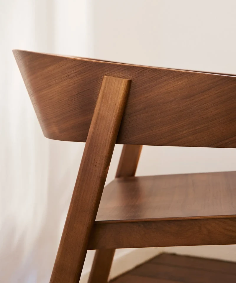 Silla de comedor en Madera con Reposabrazos Isabella
