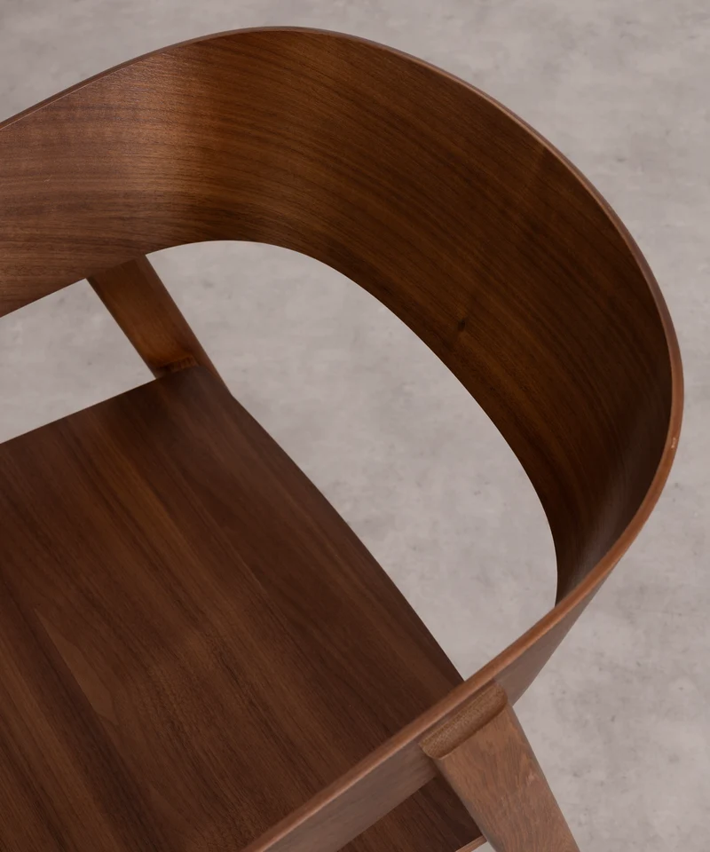 Silla de comedor en Madera con Reposabrazos Isabella