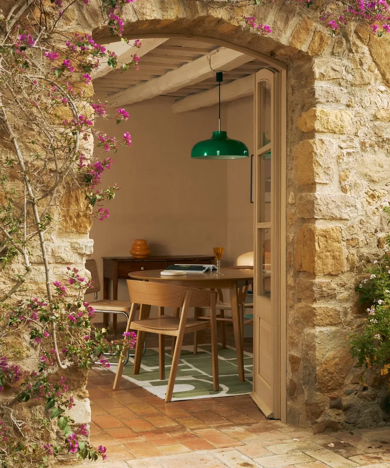 Silla de comedor en Madera con Reposabrazos Isabella