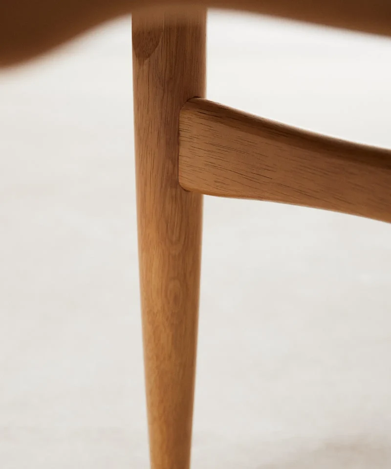 Silla de Comedor en Madera Acolchada Kyoto