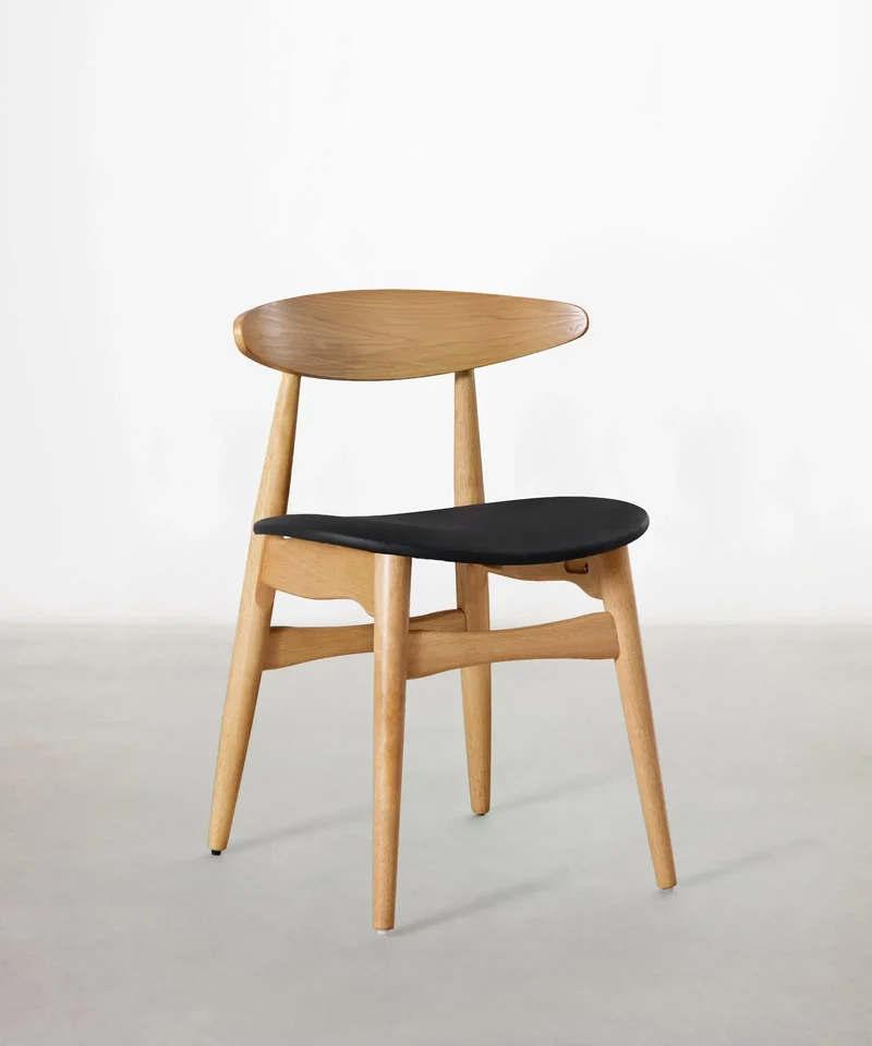 Silla de Comedor en Madera Acolchada Kyoto