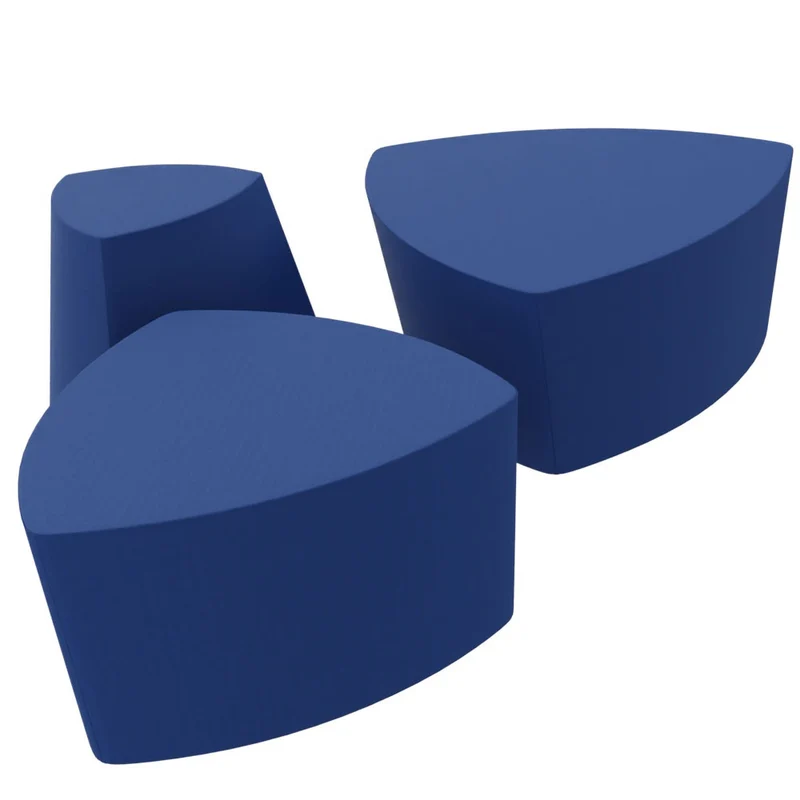 Kensho Stool von Kastel – Design-Polsterhocker & Pouf mobil für moderne Kommunikationszonen