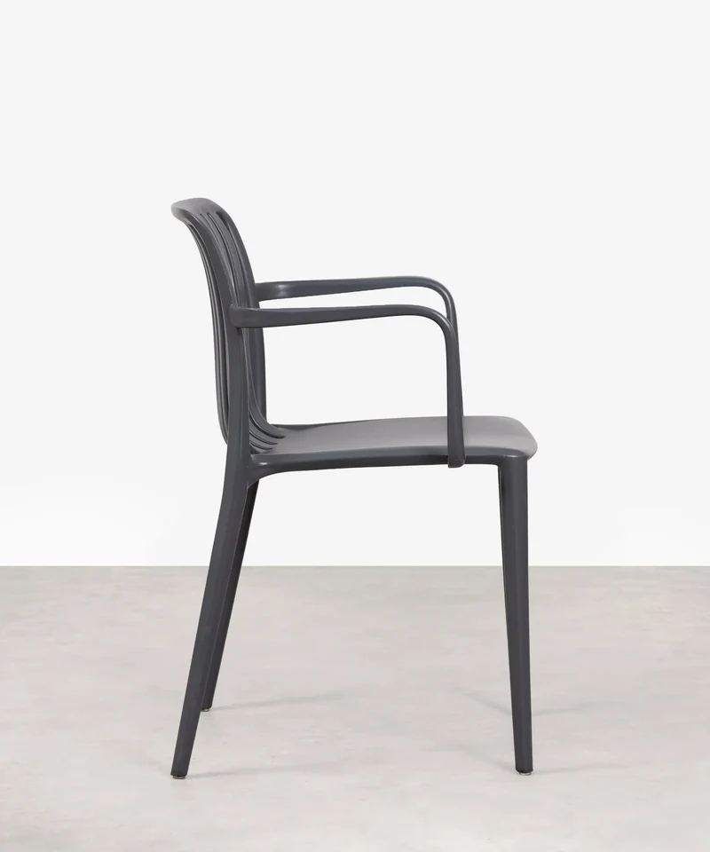 Silla de Polipropileno con Reposabrazos Kora Arms