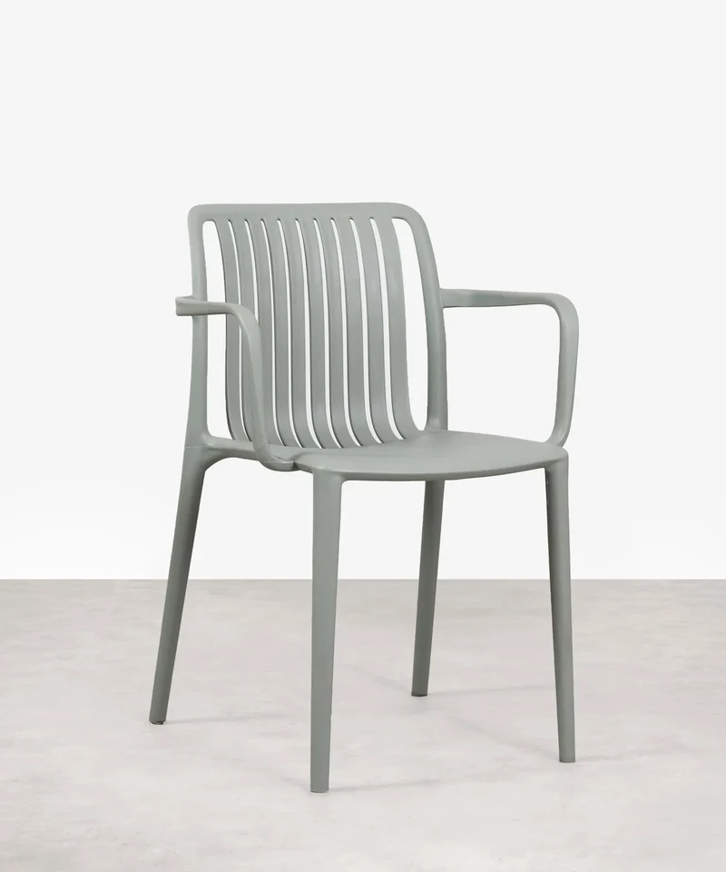 Silla de Polipropileno con Reposabrazos Kora Arms