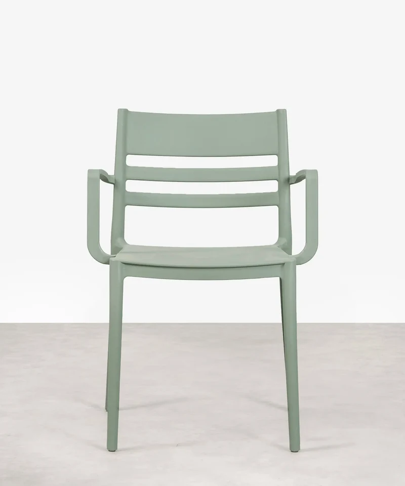 Silla de Polipropileno con Reposabrazos Nina Arms