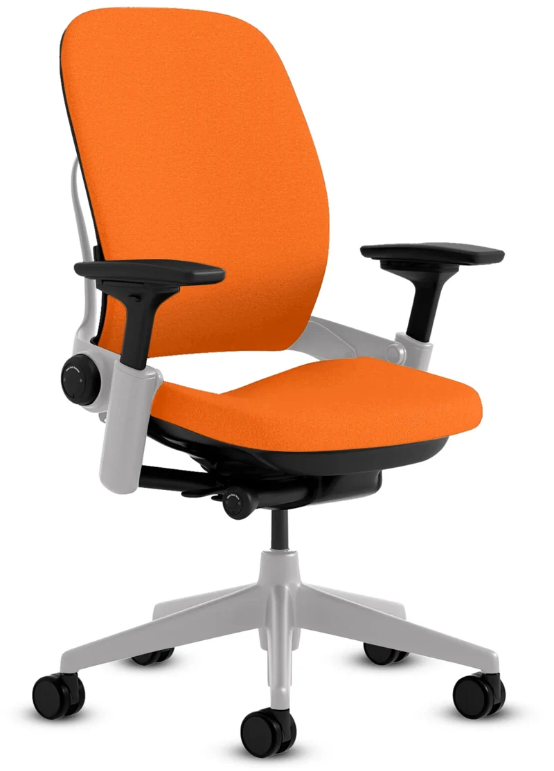 Steelcase Leap V2 Chair (Platinum Frame) Fully Renewed