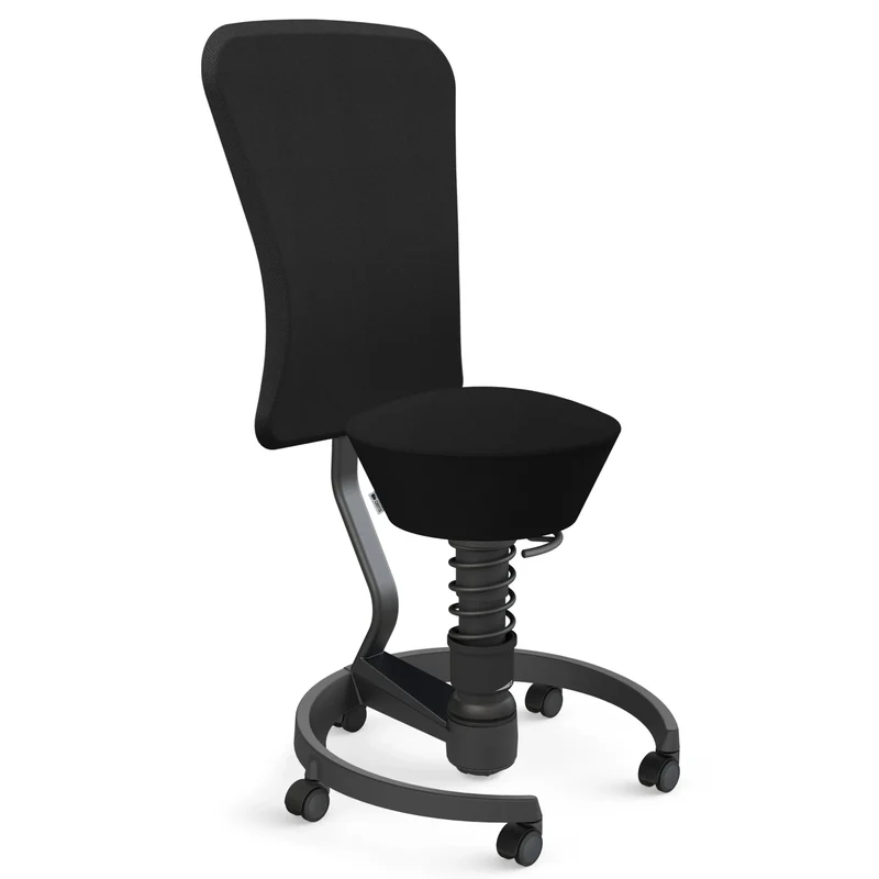 AERIS SWOPPER MIT ROLLEN UND LEHNE | Mikrofaser | Mesh-Gewebe | Wollmischung - Swopper