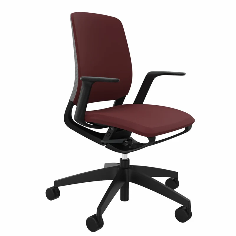 sedus se:motion Farben - Gestell Schwarz | Ergonomischer Bürostuhl