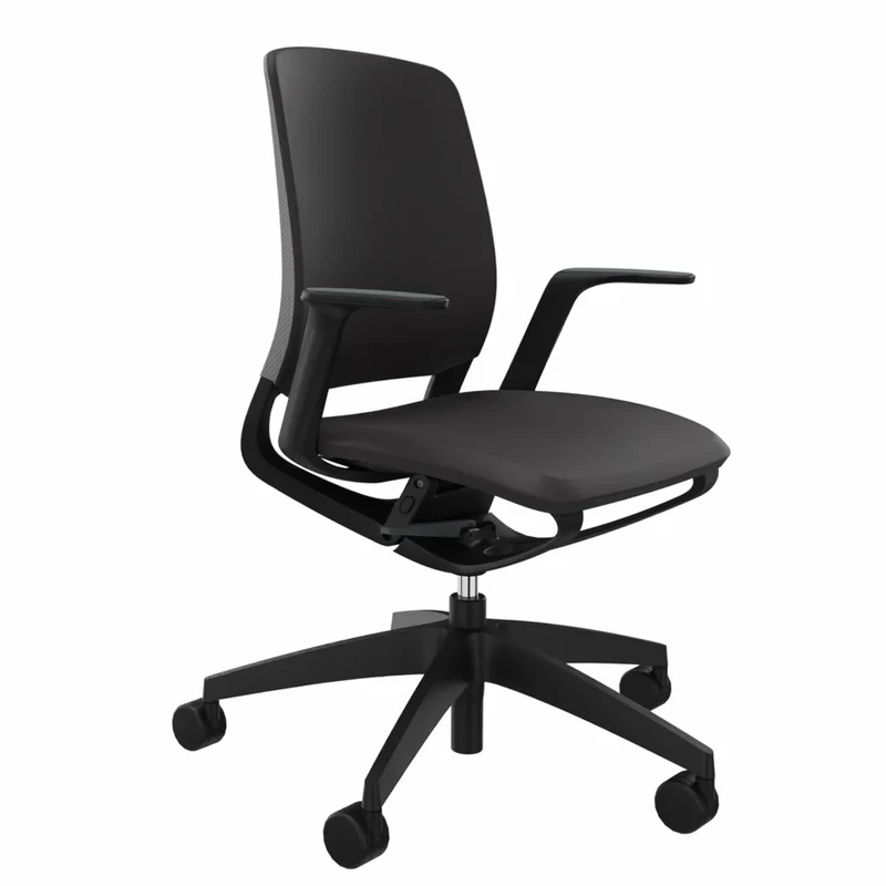 sedus se:motion Farben - Gestell Schwarz | Ergonomischer Bürostuhl