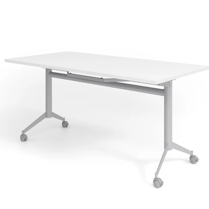YOS Schreibtisch Pure klappbar - Klapptisch auf Rollen - 180 x 80 cm