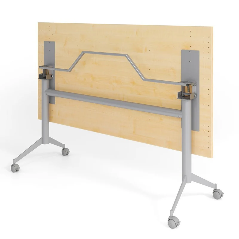 YOS Schreibtisch Pure klappbar - Klapptisch auf Rollen - 180 x 80 cm