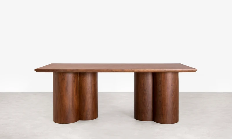 Mesa de Comedor Rectangular en Madera Agatha (210x100 cm)