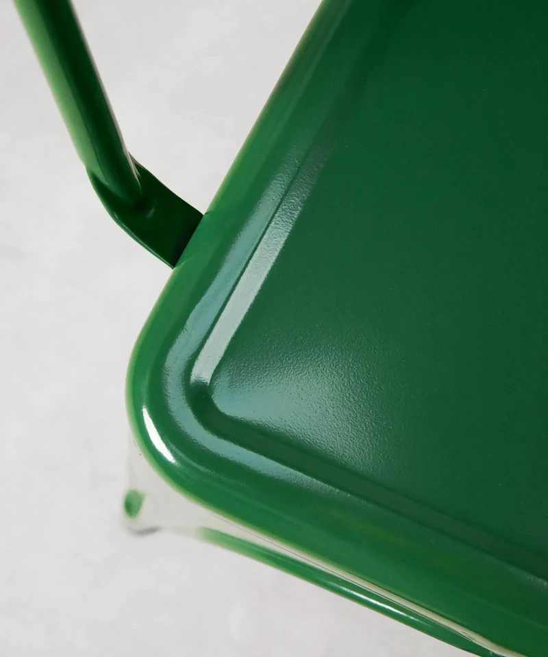 Silla de Comedor de Metal con Reposabrazos Tolik Arms