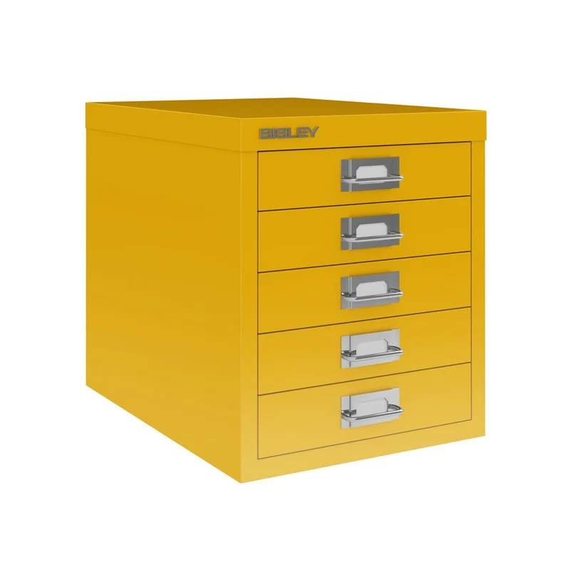 Bisley MultiDrawer™ L125 - 5 Schubladen - Gesamthöhe 380 mm - DIN A4 - Alle Farben - jetzt auf Rechnung bestellen