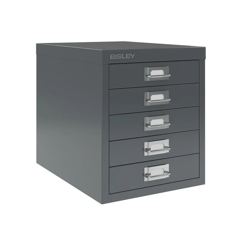 Bisley MultiDrawer™ L125 - 5 Schubladen - Gesamthöhe 380 mm - DIN A4 - Alle Farben - jetzt auf Rechnung bestellen