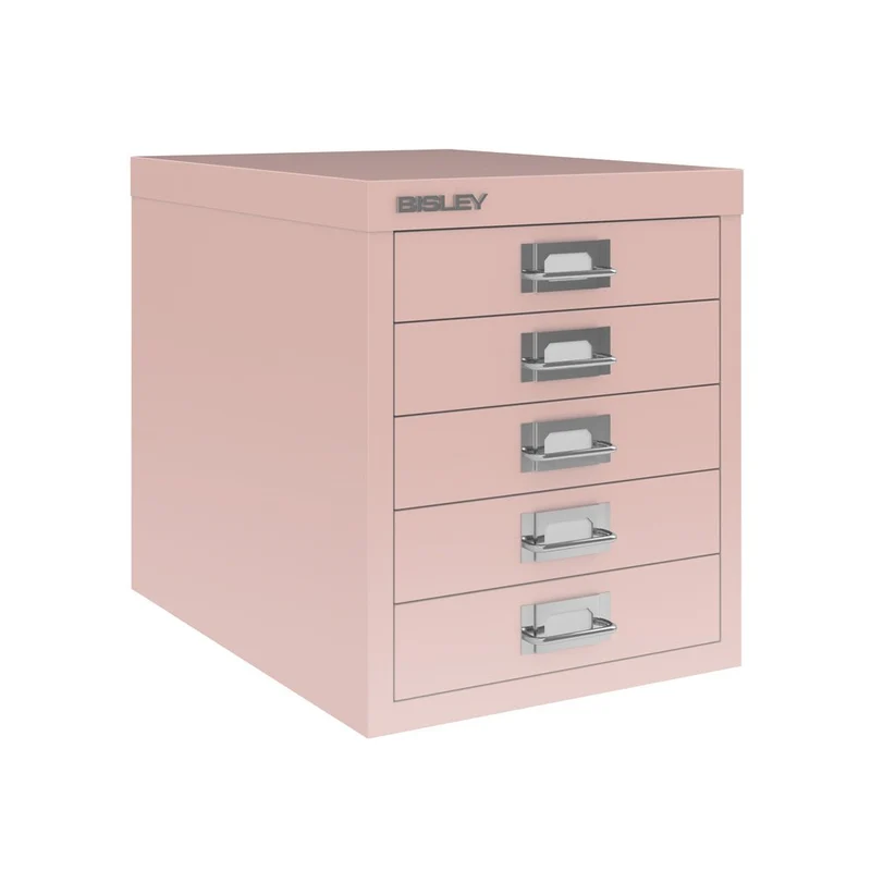 Bisley MultiDrawer™ L125 - 5 Schubladen - Gesamthöhe 380 mm - DIN A4 - Alle Farben - jetzt auf Rechnung bestellen