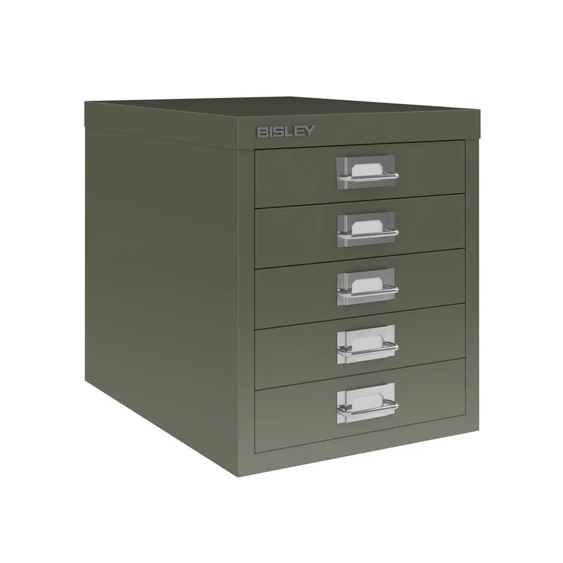 Bisley MultiDrawer™ L125 - 5 Schubladen - Gesamthöhe 380 mm - DIN A4 - Alle Farben - jetzt auf Rechnung bestellen