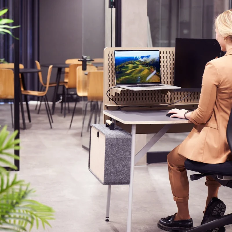 Laptop Tasche Koffer Rucksack - APTO Office Box - Transportable Filzbox - Nimm Dein Büro mit wohin Du willst - Rechnung kaufen