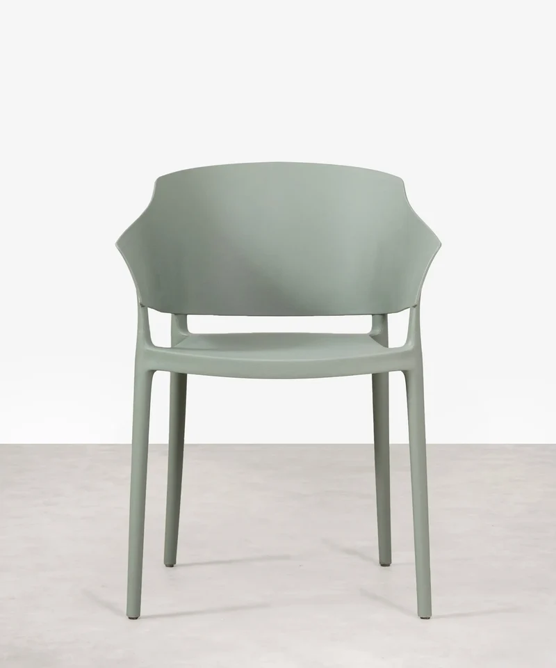 Silla de Polipropileno con Reposabrazos Liam