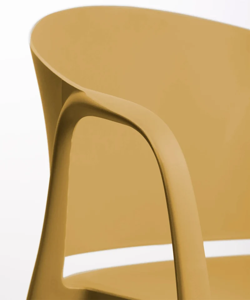 Silla de Polipropileno con Reposabrazos Pippa