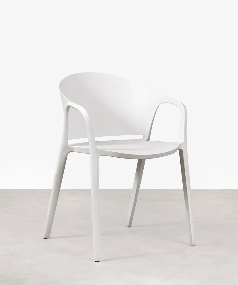 Silla de Polipropileno con Reposabrazos Pippa