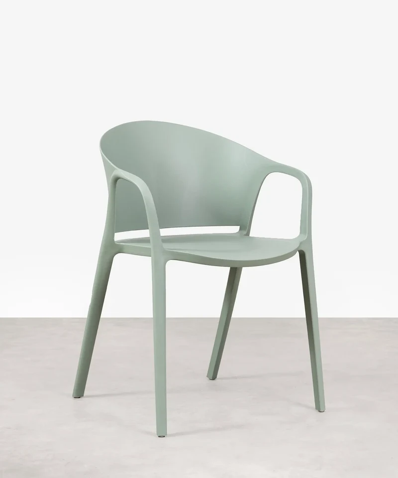Silla de Polipropileno con Reposabrazos Pippa