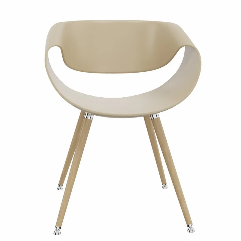 Züco Little PERILLO PE 0537 Esszimmerstuhl | Lounge-Stuhl | Vierfuß Holzbeine | Konfigurierbar