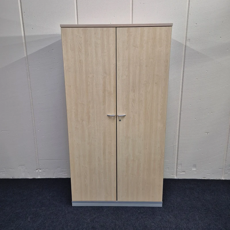 Aktenschrank / OKA / ahorn / 100 cm / 5 Ordnerhöhen + Garderobe