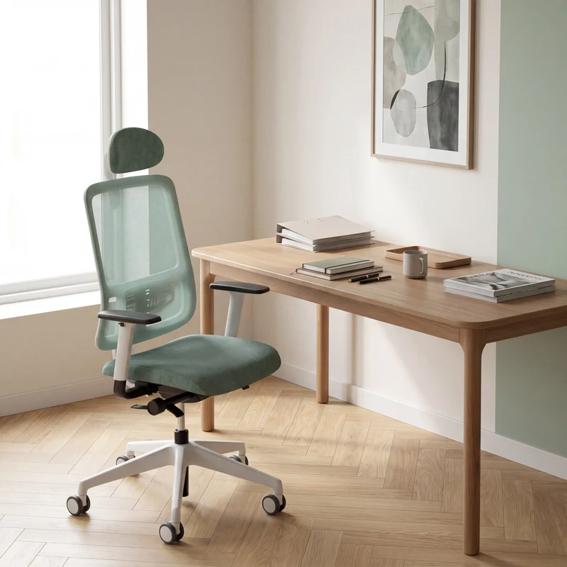 Bürostuhl, UTILA SWIVEL CHAIR MESH GREY