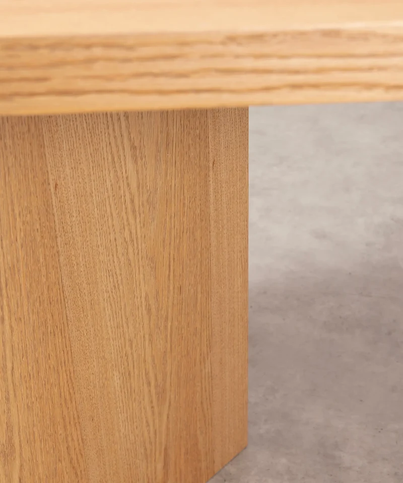 Mesa de Comedor Rectangular en Madera Gaia (180x90 cm)