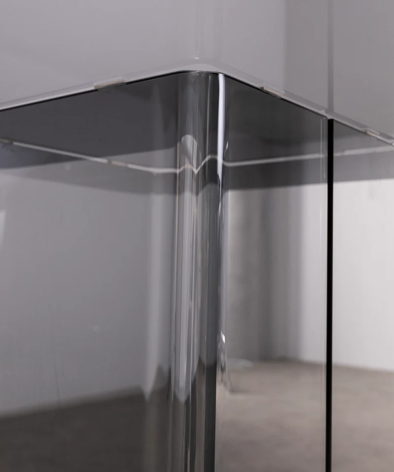 Mesa de Comedor Rectangular de Cristal Templado Eleonora (180 cm x 90 cm)