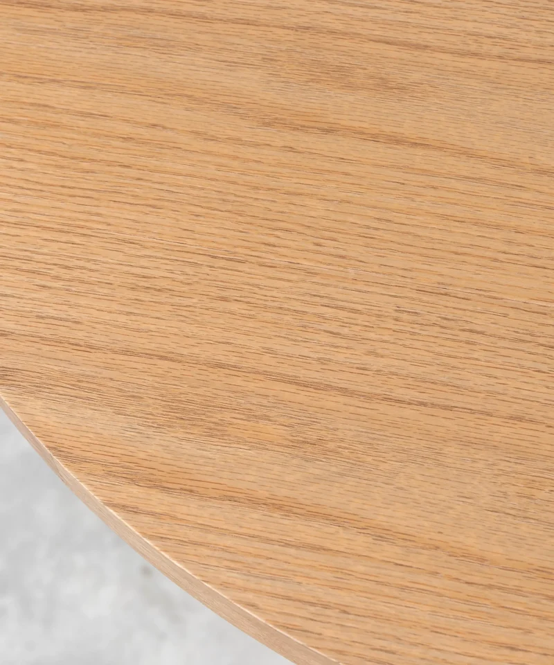 Mesa de Centro Redonda en Madera Odette (80 cm)