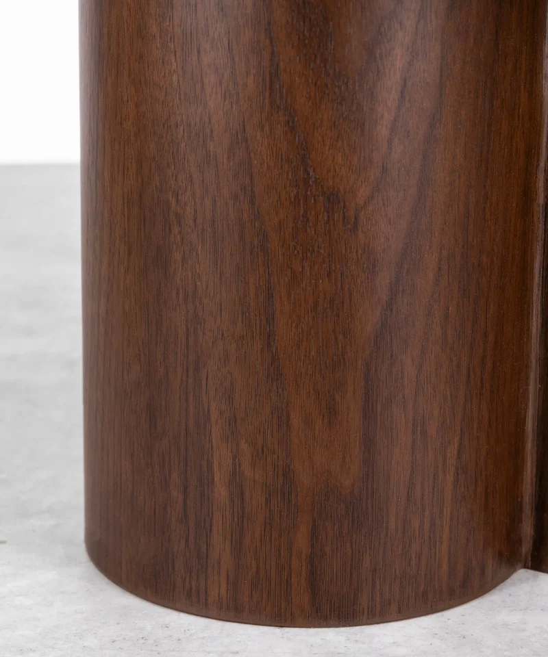 Mesa de Centro Redonda en Madera Odette (80 cm)