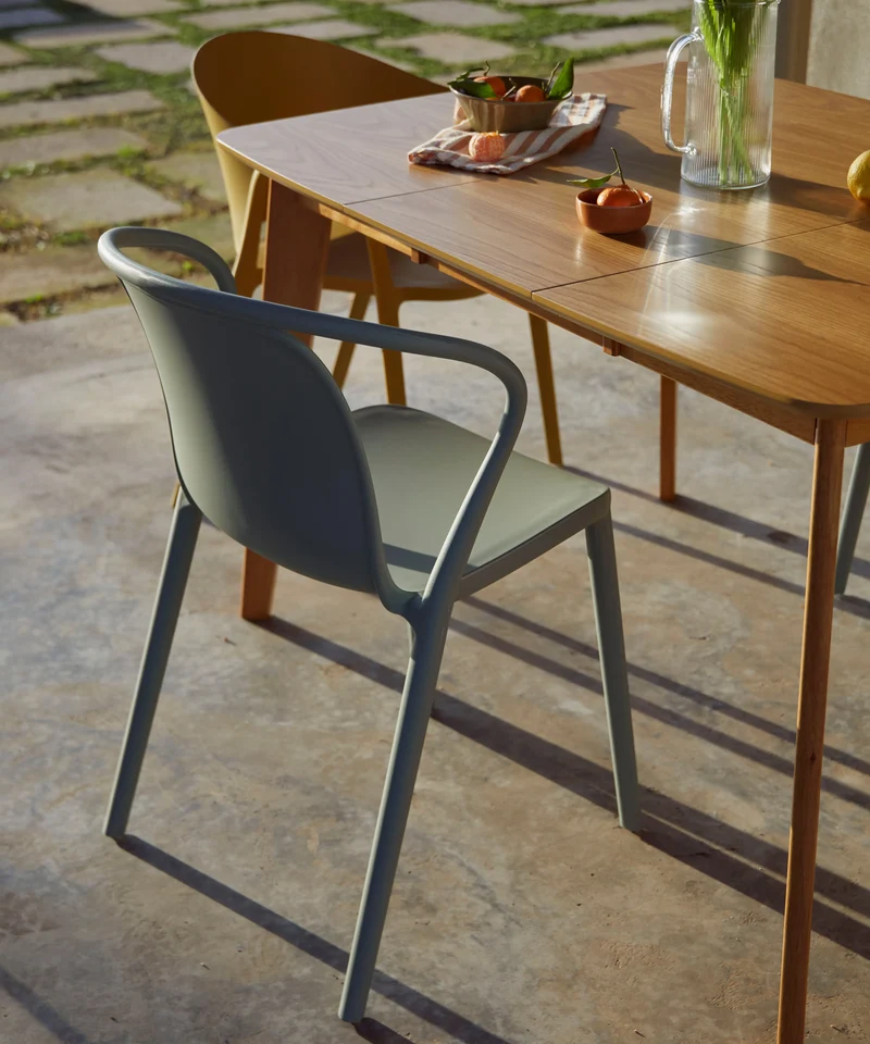 Silla de Polipropileno con Reposabrazos Gigi