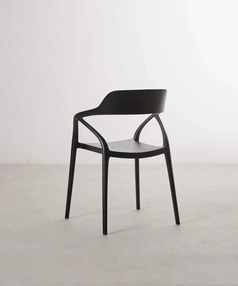 Silla de Polipropileno con Reposabrazos Grace