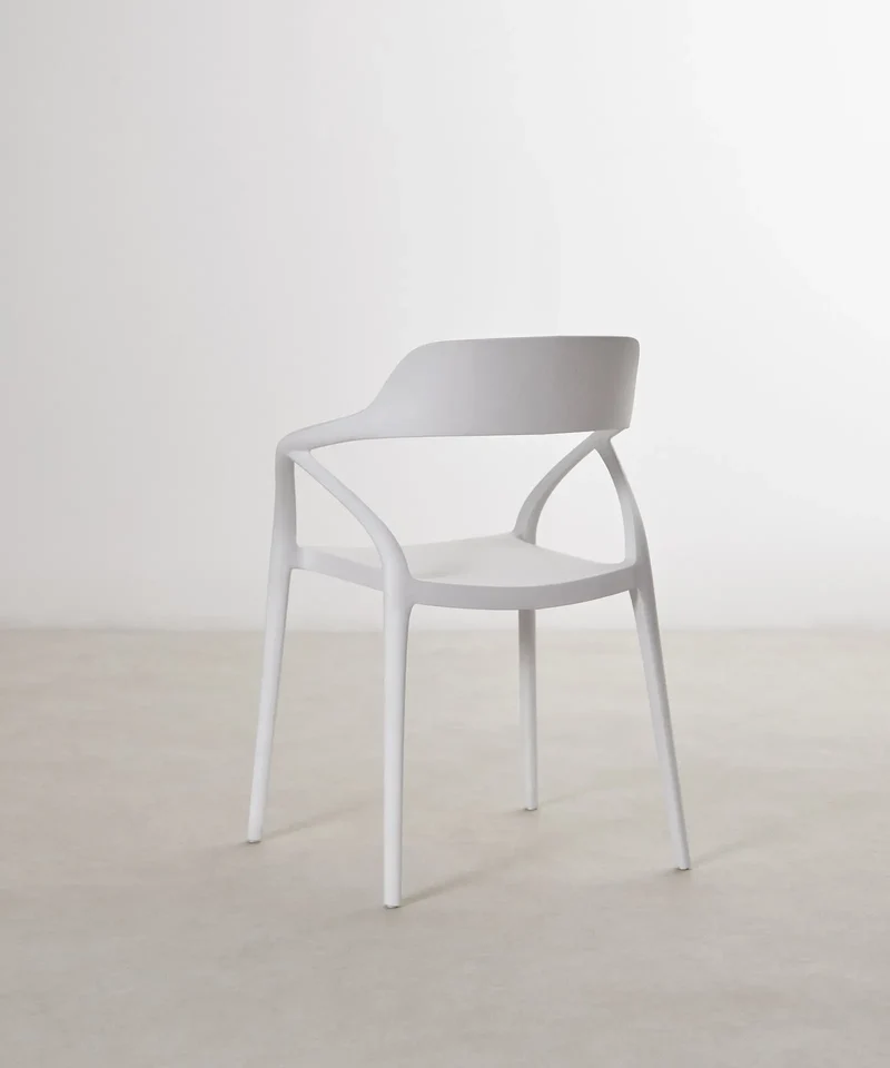 Silla de Polipropileno con Reposabrazos Grace